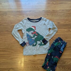 Carter's Dinosaur Holiday Kids Pajama Set